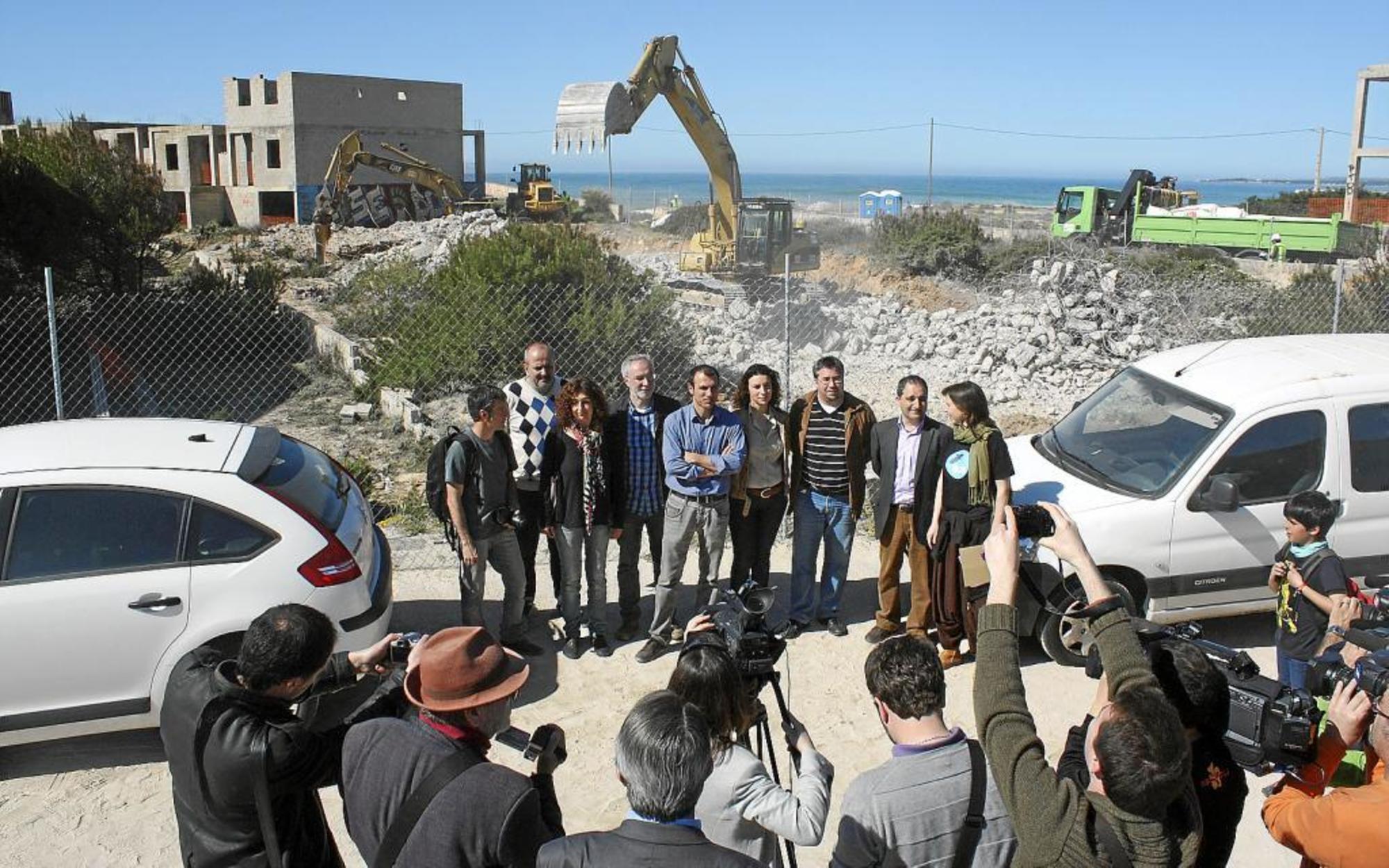 Construcción de la autopista Llucmajor - Campos, Mallorca